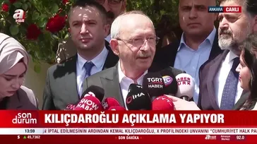Kemal Kılıçdaroğlu açıklamalarda bulundu
