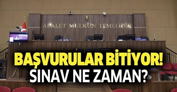 Adalet Bakanlığı 1300 memur alımı bitiyor! 2019 Hakim savcı alımı sınavı ne zaman yapılacak?-1