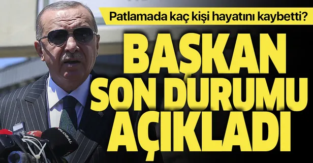 Son dakika: Başkan Erdoğan'dan Sakarya'daki havai fişek fabrikasında yaşanan patlamaya ilişkin açıklama