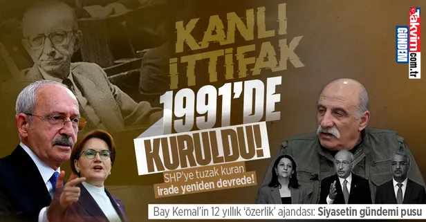 HDP'yi 6'lı koalisyona ekleyen CHP'li Kemal Kılıçdaroğlu'nun 12 yıllık 'özerlik' ajandası! 1991 yılında SHP'yi pusuya düşüren irade yeniden devrede