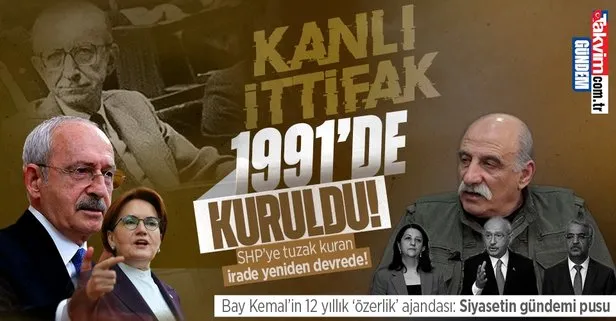 HDP’yi 6’lı koalisyona ekleyen CHP’li Kemal Kılıçdaroğlu’nun 12 yıllık ’özerlik’ ajandası! 1991 yılında SHP’yi pusuya düşüren irade yeniden devrede