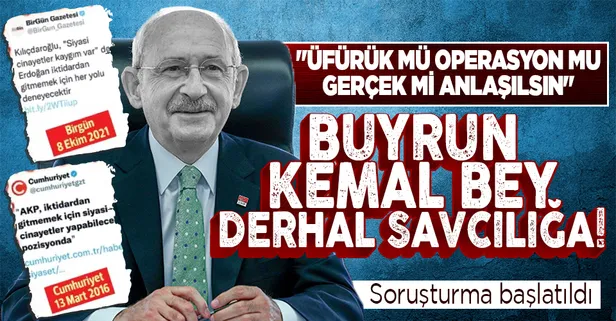 Son dakika! CHP Lideri Kemal Kılıçdaroğlu'nun "Siyasi cinayetler" iddiasına Ankara Cumhuriyet Başsavcılığı soruşturma başlattı