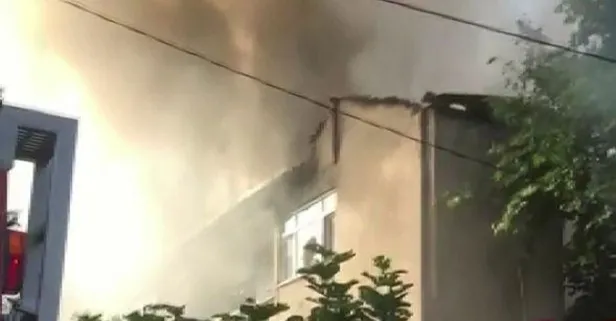 İstanbul Beykoz'da korkutan yangın!
