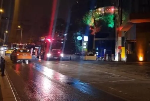 Şişli’de otel yangını!