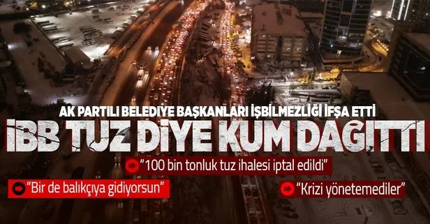 İBB’nin işbilmezliği konuşuldu
