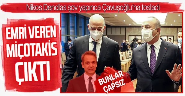 Yunan Dışişleri Bakanı Nikos Dendias'a polemik çıkarma emri Kiryakos Miçotakis'ten geldiği belirlendi