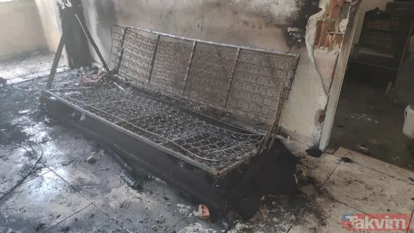 Adana'da kapıyı eski eşinin üzerine kilitleyen şahıs evi ateşe verdi - 12