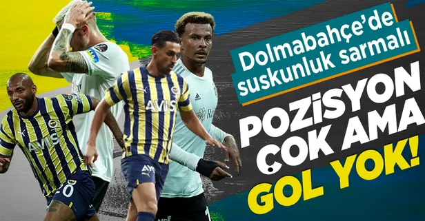 Dolmabahçe'de kazanan yok! (Beşiktaş 0-0 Fenerbahçe MAÇ SONUCU ÖZET)