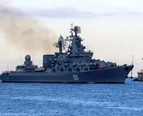 Ukrayna Rusya’nın amiral gemisi Moskva’yı füzeledi!