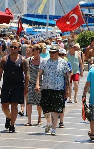 En çok Alman turist geldi