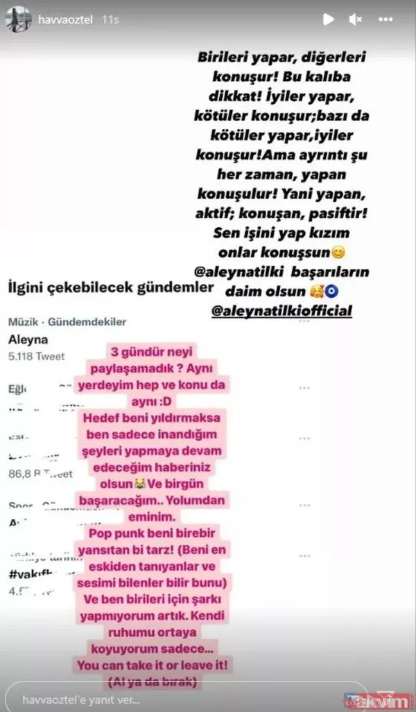 Gülşen, Aleyna Tilki’nin iç çamaşırıyla yatak odasında dans ettiği klibi paylaştı! Destek gecikmedi: “Daha ne desin bu kız?” - 5