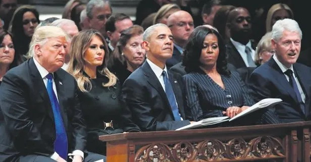 ABD Bush’a veda etti