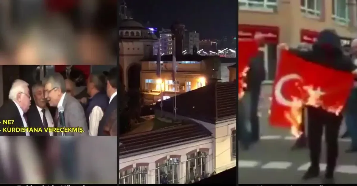 İşte ülkemizi ve dinimizi hedef alan ezen ve bayrak düşmanları