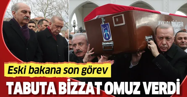 Son dakika: Eski bakanlardan Şevket Kazan, Başkan Erdoğan'ın da katıldığı cenaze töreniyle son yolculuğuna uğurlandı!