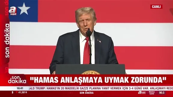 Trump: Hamas anlaşmaya uymak zorunda
