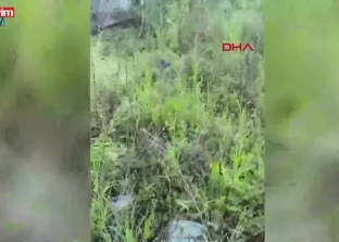 Samsun’da sokağa insansız hava aracı düştü
