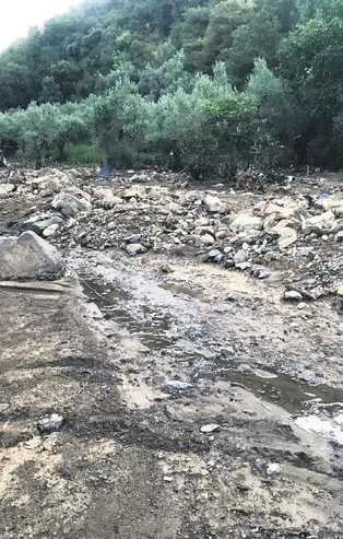 CHP'li Mudanya Belediyesi'nden skandal ihmal: Selin sebebi moloz ve hafriyat atıkları!