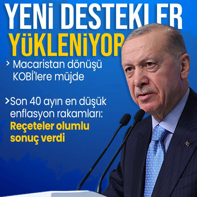 Başkan Erdoğandan Kredi Garanti Fonu, KOBİ’ler ve Türk Eximbank açıklaması: Yeni dönemde farklı adımlar atacağız