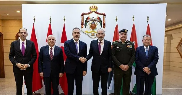 Terörsüz Türkiye bölgesel iş birliği! Amman’da 5’li güvenlik masası tek mesaj: Şam’ın yanındayız | DEAŞ’la mücadele vurgusu: Ortak operasyon odası kurulacak