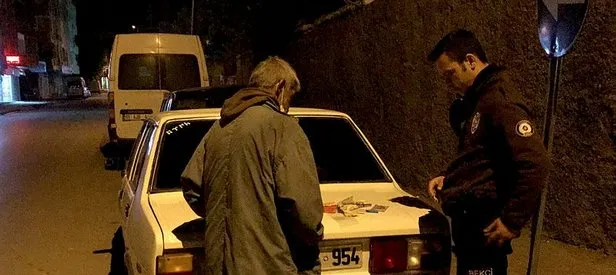 Bekçilere ’boyacıyım’ dedi bakın ne çıktı!