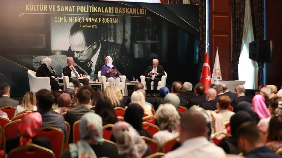 AK Parti'den vefatının 38. yılında "Cemil Meriç'i Anma" programı