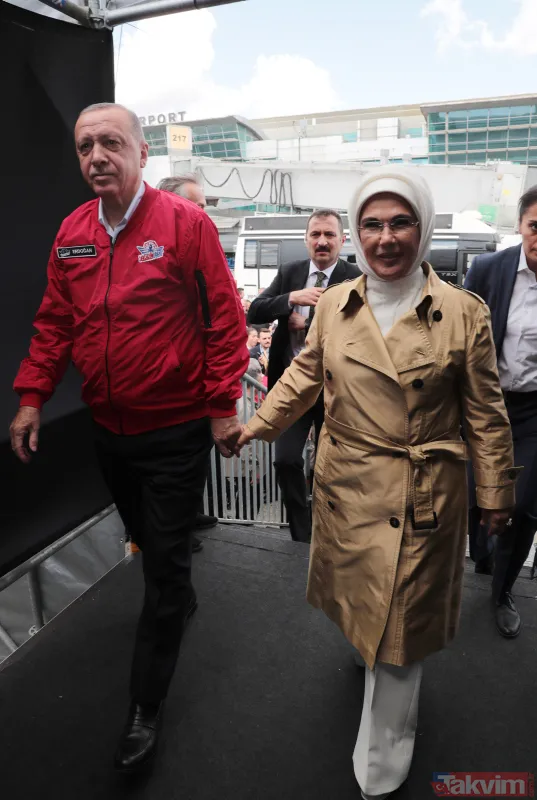 Cumhurbaşkanı Recep Tayyip Erdoğan TEKNOFEST'i ziyaret etti - 23