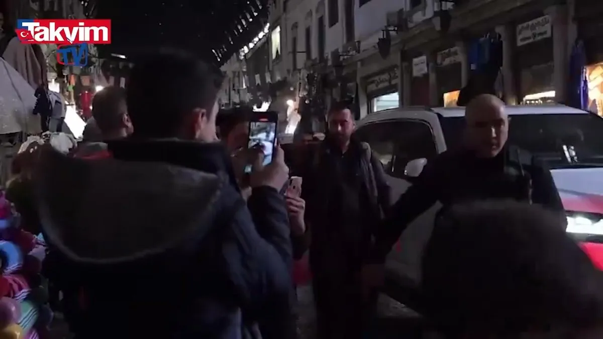 MİT Başkanı İbrahim Kalın Şam sokaklarında!