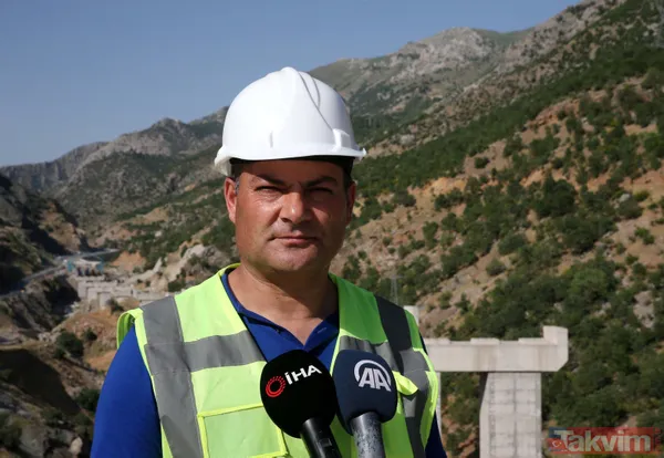 Doğu Anadolu Bölgesi'nde zirvede! 900 metre uzunluğundaki Bitlis Çayı Viyadüğü'nde çalışmalar devam ediyor - 4