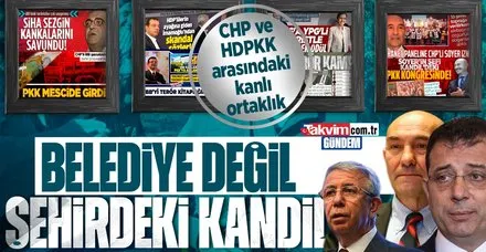 Η βρώμικη σχέση που δημιούργησε το CHP και το HDPKK, ο πολιτικός βραχίονας της τρομοκρατίας: Γέμισαν με τρομοκράτες τους μητροπολιτικούς δήμους της Κωνσταντινούπολης, της Άγκυρας και της Σμύρνης!