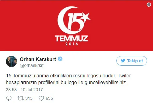 15 Temmuz'un resmi logosu belli oldu-1