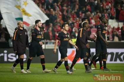 Avrupa hayal oldu! Galatasaray da veda etti...  MS: Benfica 0-0 Galatasaray