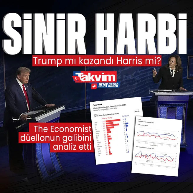 Trump mı kazandı Harris mi? The Economist düellonun galibini analiz etti
