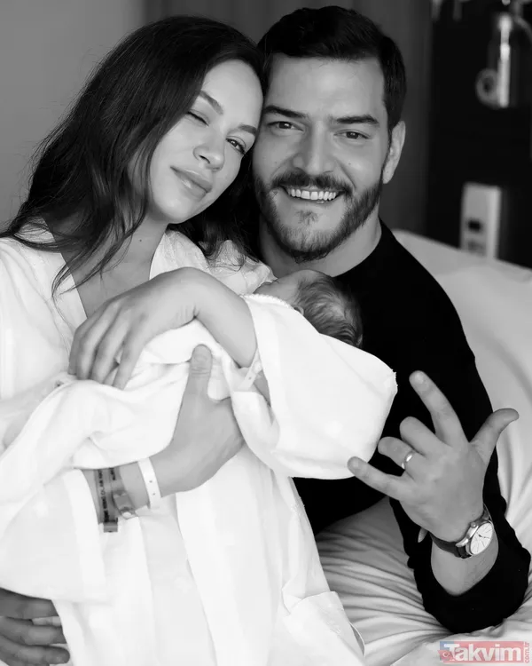 Kuruluş Osman'ın Cerkutay'ı Çağrı Şensoy ile eşi Buse Arslan'dan minik kızlarıyla ilk paylaşım geldi! - 9