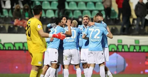 Trabzonspor Denizli’yi yıktı çeyrek finale çıktı! Her yerde Fırtına