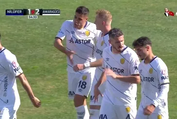 GOL | Bursa Nilüfer FK 1-2 MKE Ankaragücü