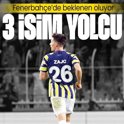 Fenerbahçe’de beklenen oluyor! 3 isim yolcu