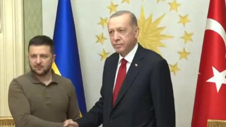 Zelenskiy Türkiye'ye geliyor! Başkan Erdoğan Dolmabahçe Çalışma Ofisi'nde kabul edecek