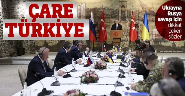 Barış için çare Türkiye