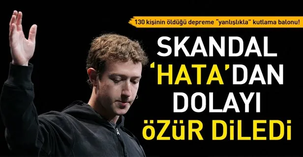 Facebook Endonezya depremi sonrası imza attığı skandaldan dolayı özür diledi!