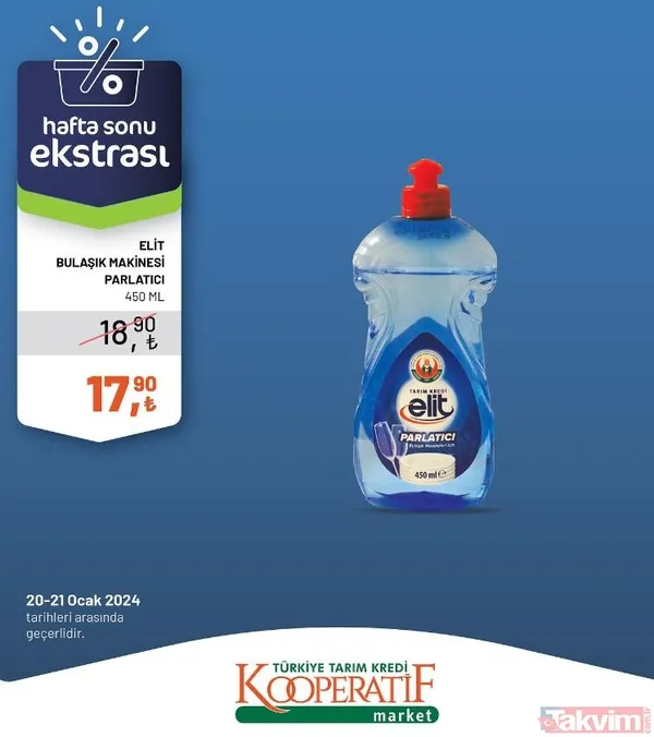 31 üründe fiyatlar dibi buldu! Tarım Kredi 21-26 Ocak 2024 FİYAT LİSTESİ az önce yayımlandı! Peynir, yumurta, un... - 30