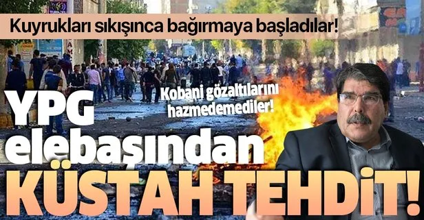 Kobani soruşturmasını hazmedemediler! PYD/YPG elebaşı Salih Müslim’den küstah tehdit!