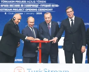 Başkan Erdoğan dünya liderlerinin katılımıyla TürkAkımın vanasını açtı!