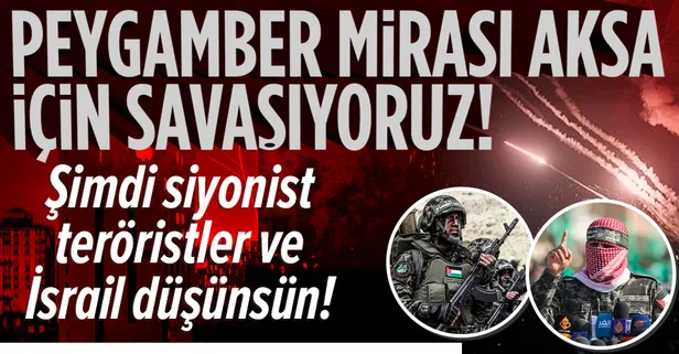İzzeddin el-Kassam Tugayları İsrail ile 'ateşkes' önerisini reddetti: "Peygamber mirâsı Aksâmız için savaşıyoruz"