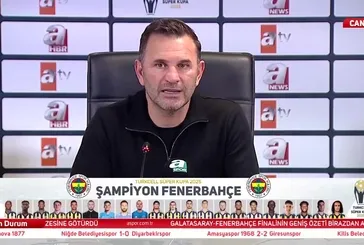 Okan Buruk'tan Süper Kupa finali yorumu: "Hak ettiler, kutluyorum"