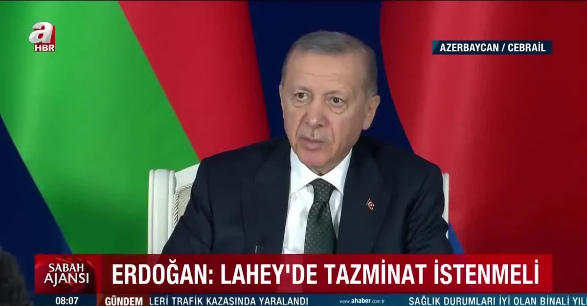 Başkan Erdoğan'dan LAHEY çağrısı