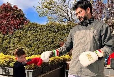 Burak Özçivit ile oğlu Karan’ın pozları sosyal medyayı salladı