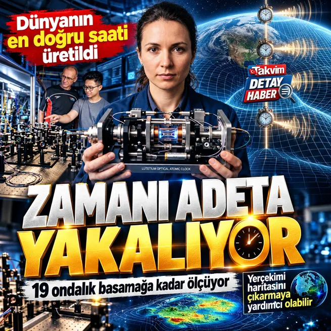 Zamanı adeta yakalıyor! Dünyanın en hassas saati geliştirildi: Milimetrelik farkı bile görüyor
