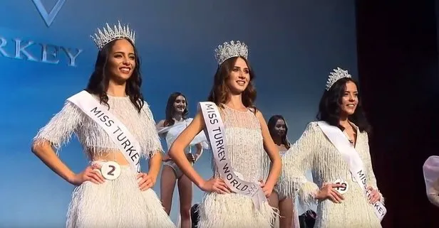2019 Miss Turkey birincisi kim oldu? Miss Turkey ikincisi ve üçüncüsü kim seçildi? En güzel isim...