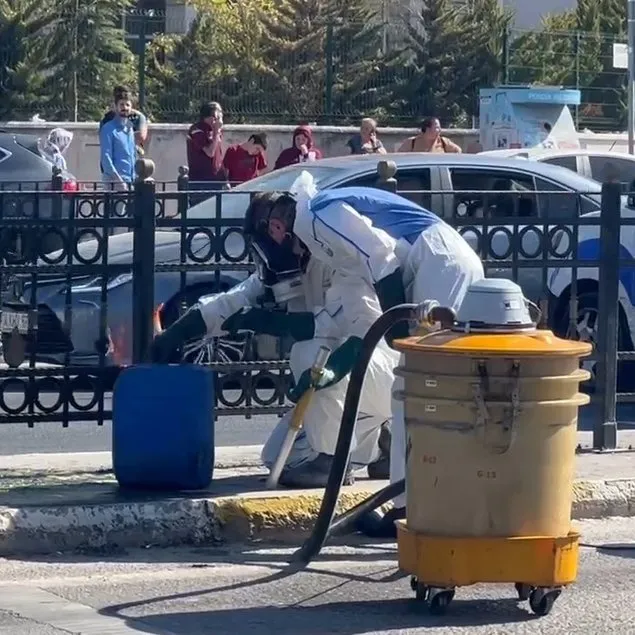 Pendik’te kimyasal madde alarmı