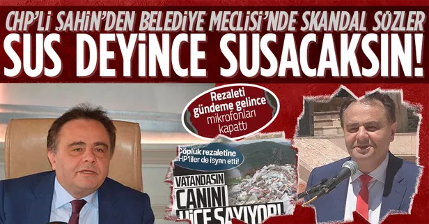 CHP’li Semih Şahin'den Bilecik Belediye Meclisi'nde skandal sözler: Ben sus deyince susacaksın